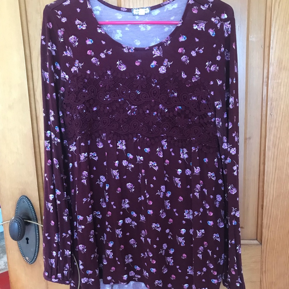 Lace Medium Floral Top